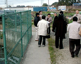 水害問題で現地視察――埼玉・岩槻市